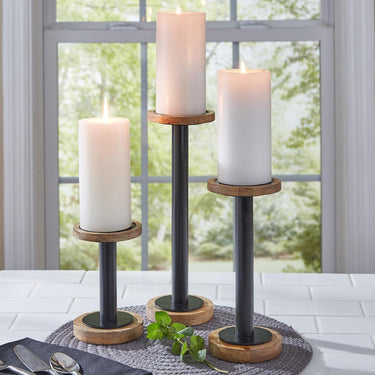Urban Farmhouse Candle Holder Tall - Park Designs - The Fox Decor